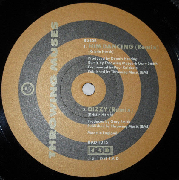 Throwing Muses : Not Too Soon (12", Single)