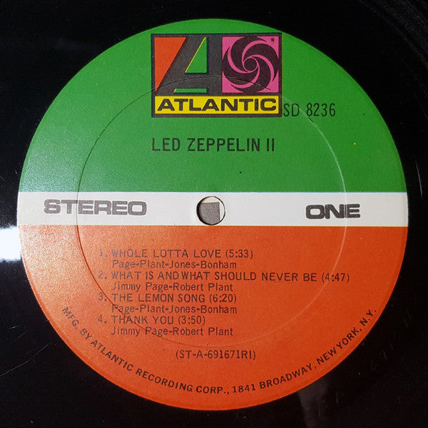 Led Zeppelin : Led Zeppelin II (LP, Album, RP, RI )