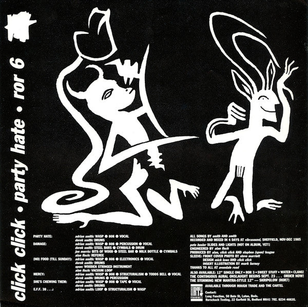 Click Click : Party Hate (LP, MiniAlbum)