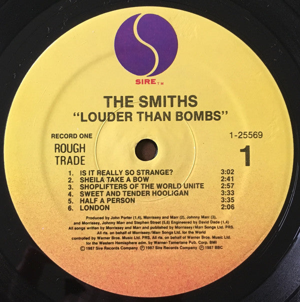 The Smiths : Louder Than Bombs (2xLP, Comp, Spe)