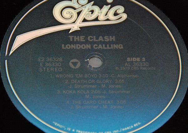 The Clash : London Calling (2xLP, Album, RE)