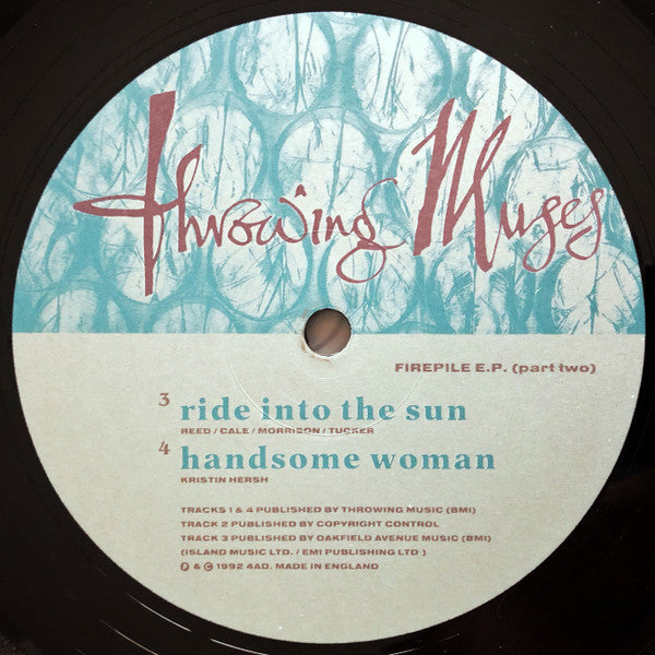 Throwing Muses : Firepile E.P. (Part Two) (12", EP, Ins)