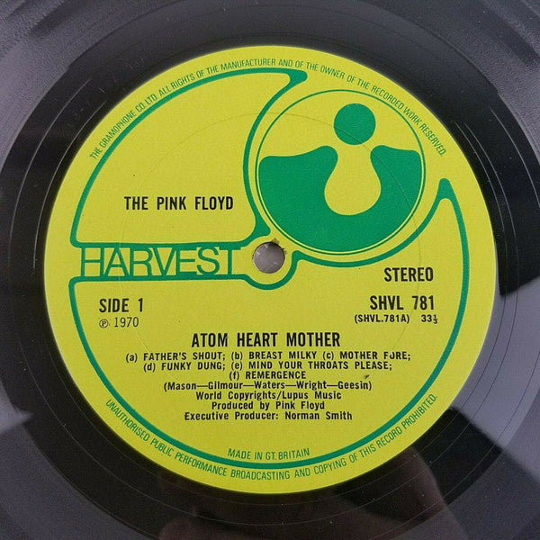Pink Floyd : Atom Heart Mother (LP, Album, RP, Gat)