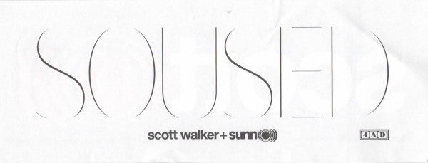 Scott Walker + Sunn O))) : Soused (LP + LP, S/Sided + Album, M/Print)