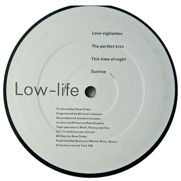 New Order : Low-life (LP, Album, Dis)