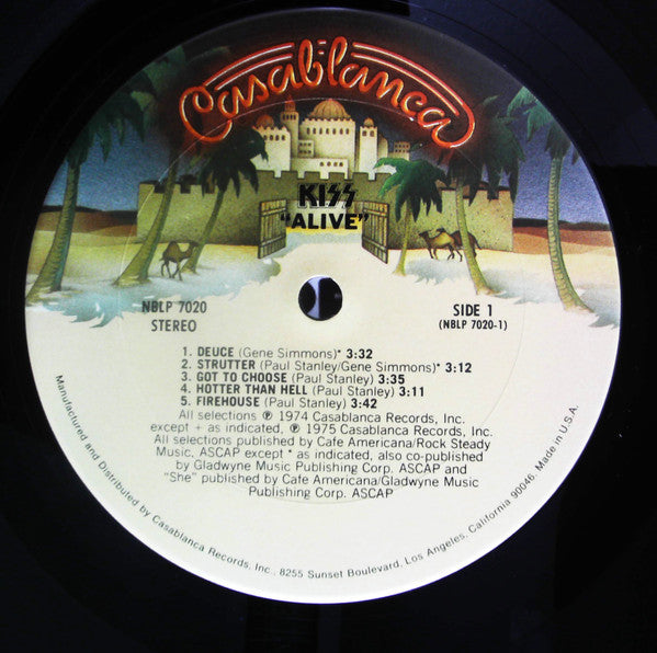 Kiss : Alive! (2xLP, Album, RP, San)