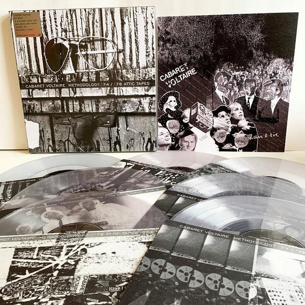 Cabaret Voltaire : Methodology '74 / '78 Attic Tapes (7xLP, Comp, RE, Cle + Box, Ltd)