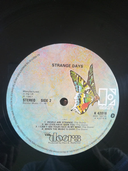 The Doors : Strange Days (LP, Album, RE)