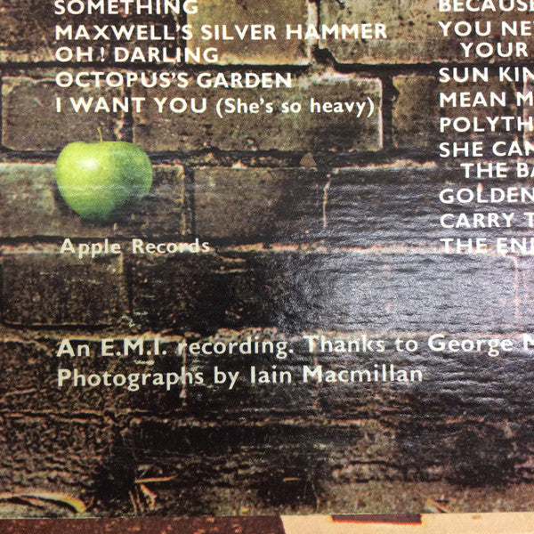 The Beatles : Abbey Road (LP, Album, Jac)