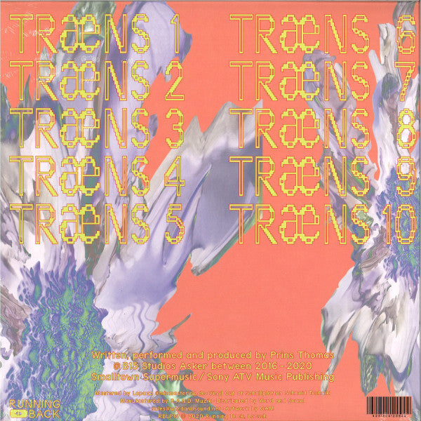 Prins Thomas : Træns (2xLP, Album, Gat)