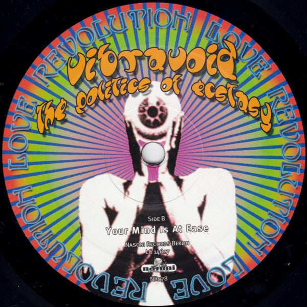 Vibravoid : The Politics Of Ecstasy (LP, Album, Ltd)