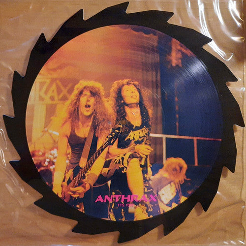 Anthrax : Limited Edition Interview Picture Disc (LP, Shape, Ltd, Pic, Unofficial, Saw)