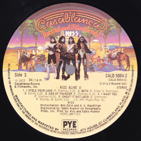 Kiss : Alive II (2xLP, Album)