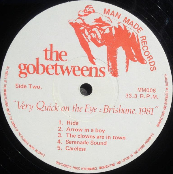 The Gobetweens* : Very Quick On The Eye = Brisbane, 1981 (LP, Album)