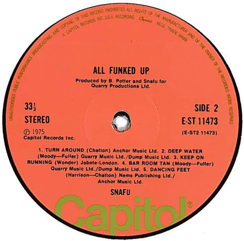Snafu (6) : All Funked Up (LP, Album)
