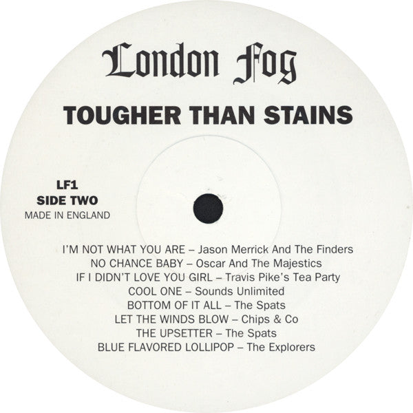 Various : Tougher Than Stains (Sixteen Mid-Sixties Punkers!) (LP, Comp)