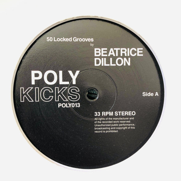 Beatrice Dillon : 50 Locked Grooves (12")