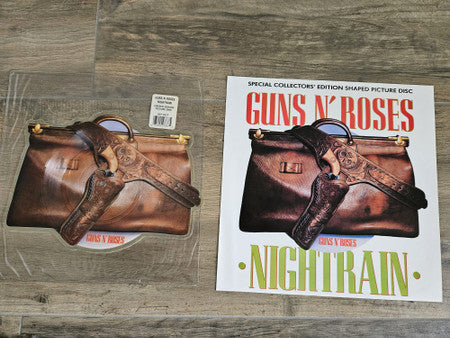 Guns N' Roses : Nightrain (7", Shape, Pic)