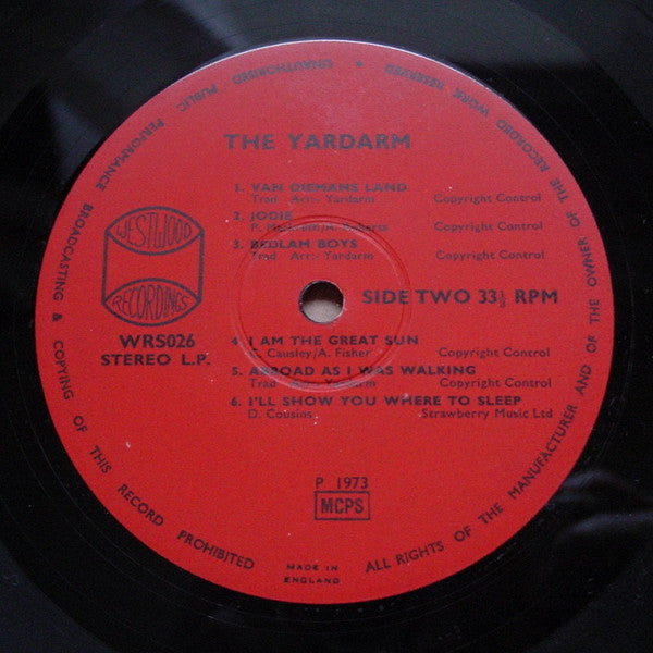The Yardarm : The Yardarm (LP)