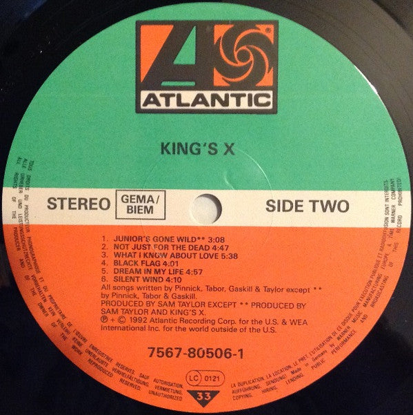 King's X : King's X (LP, Album)