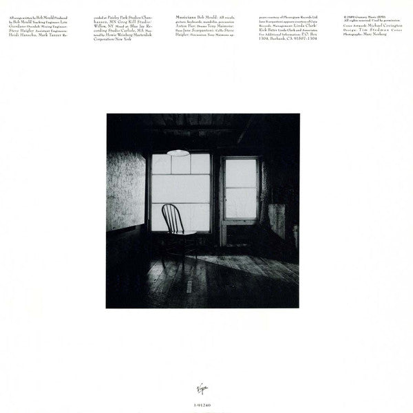 Bob Mould : Workbook (LP, Album, SRC)