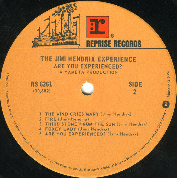 The Jimi Hendrix Experience : Are You Experienced? (LP, Album, RE, Jac)