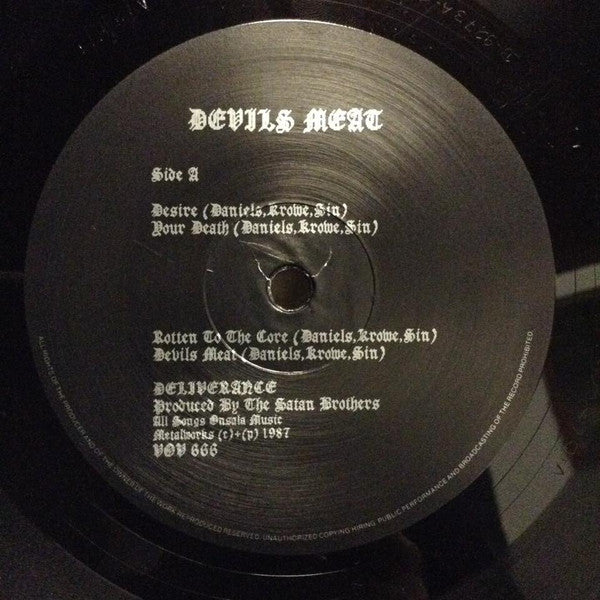 Deliverance (11) : Devils Meat (LP, Album)