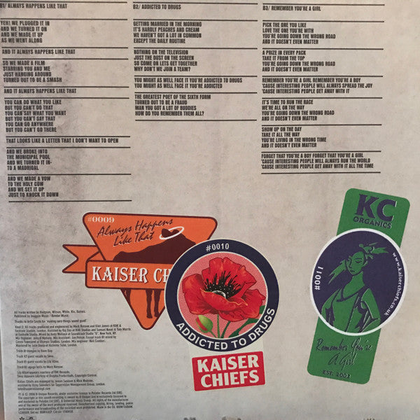 Kaiser Chiefs : Off With Their Heads (2xLP, Album, Gat)