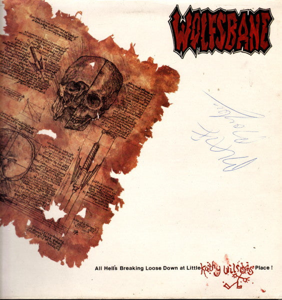 Wolfsbane : All Hell's Breaking Loose Down At Little Kathy Wilson's Place! (LP, MiniAlbum)