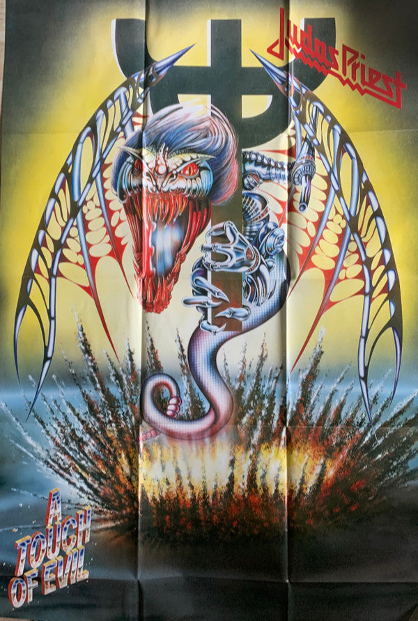 Judas Priest : A Touch Of Evil (12", Single)