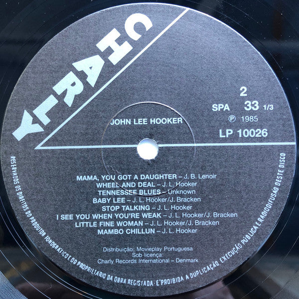 John Lee Hooker : Moanin' The Blues (LP, Comp, RE)