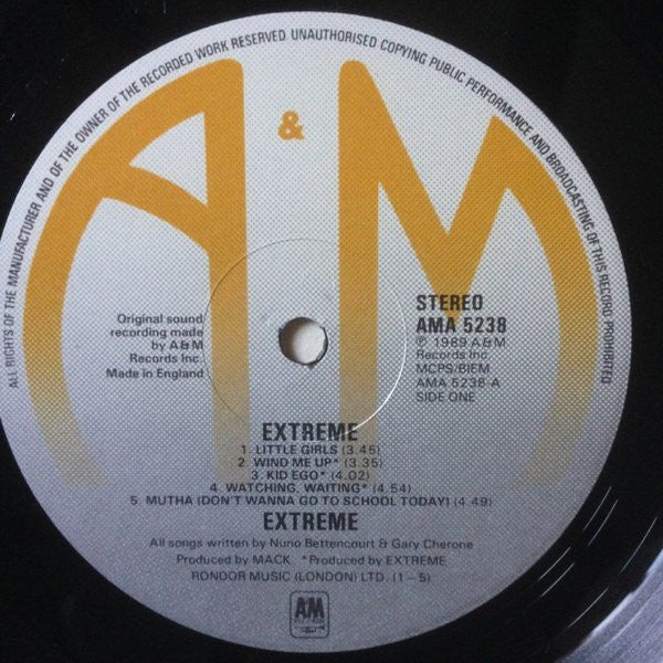 Extreme (2) : Extreme (LP, Album)