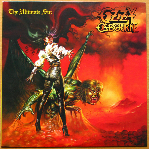 Ozzy Osbourne = オジー・オズボーン* : The Ultimate Sin = 罪と罰 (LP, Album)