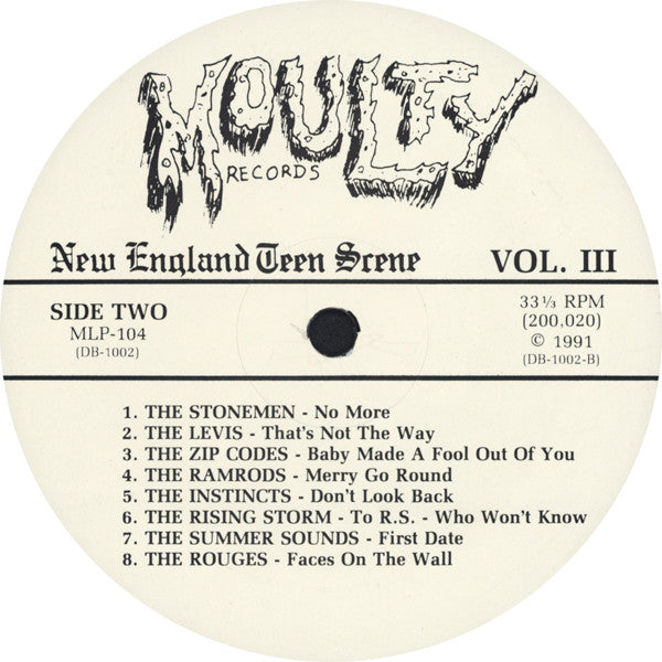 Various : New England Teen Scene Vol. III (LP, Comp)