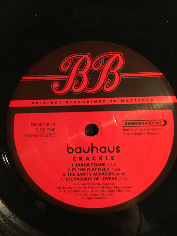 Bauhaus : Best Of Bauhaus | Crackle (2xLP, Comp, RM, Gat)