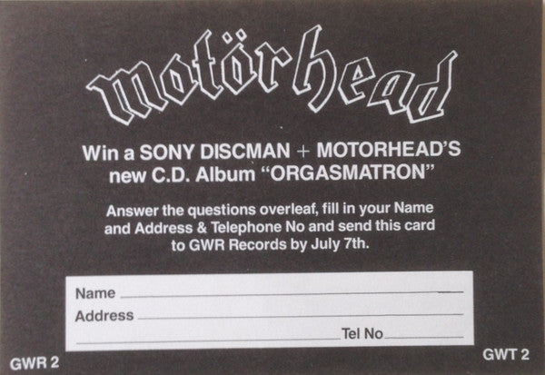 Motörhead : Deaf Forever (12", Single)