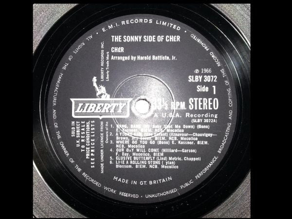 Chér* : The Sonny Side Of Chér (LP, Album)