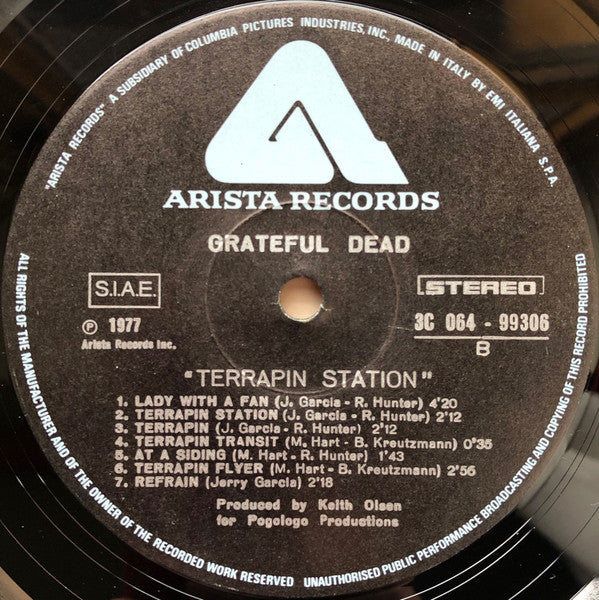 Grateful Dead* : Terrapin Station (LP, Album)