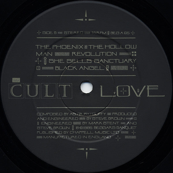 The Cult : Love (LP, Album, Gat)