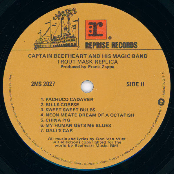 Captain Beefheart & His Magic Band* : Trout Mask Replica (2xLP, Album, RE, RP)