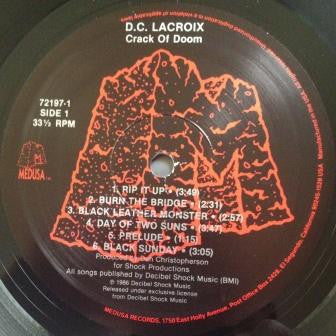 D.C. Lacroix : Crack Of Doom (LP, Album)
