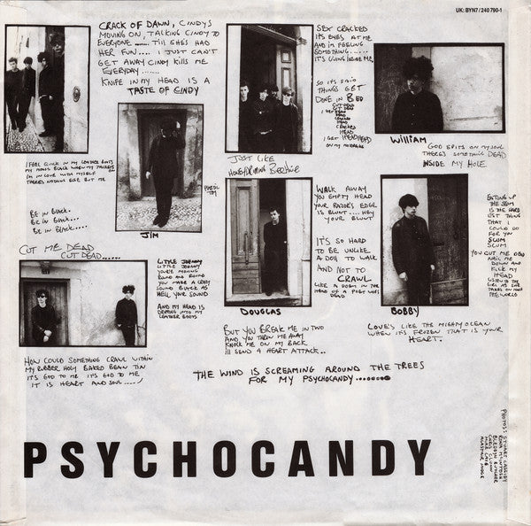 The Jesus And Mary Chain : Psychocandy (LP, Album)