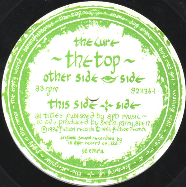 The Cure : The Top (LP, Album)