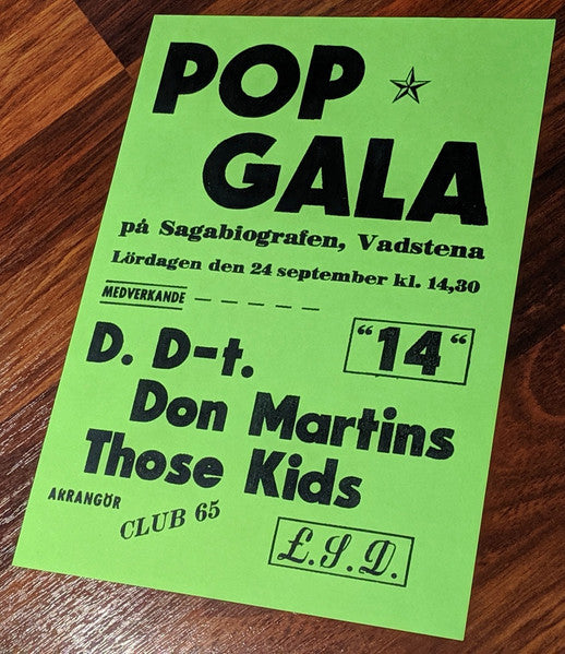 LSD (47) Also Featuring Klunk's Klan And WWH (2) : Real Garage Punk From Sweden 1966! (LP)