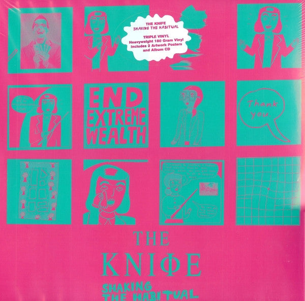 The Knife : Shaking The Habitual (3xLP, Album, 180 + 2xCD, Album)