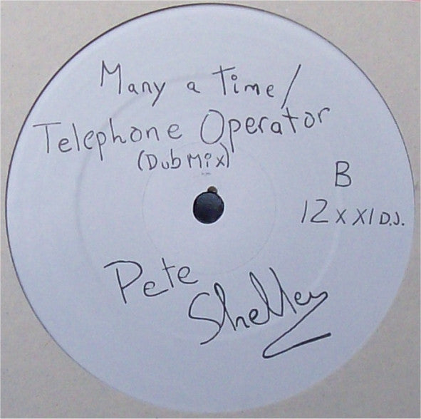 Pete Shelley : Telephone Operator (12", Ltd, Promo, W/Lbl)