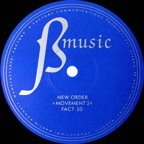 New Order : Movement (LP, Album, MPO)