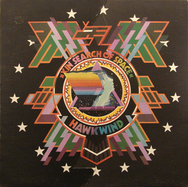 Hawkwind : X In Search Of Space (LP, Album, Gim)