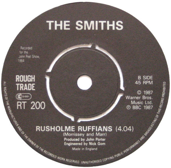 The Smiths : Last Night I Dreamt That Somebody Loved Me (7", Single, MPO)