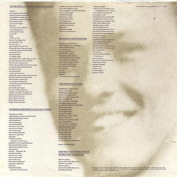 The Smiths : Strangeways, Here We Come (LP, Album, SRC)